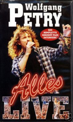 WOLFGANG PETRY - ALLES LIVE - VHS